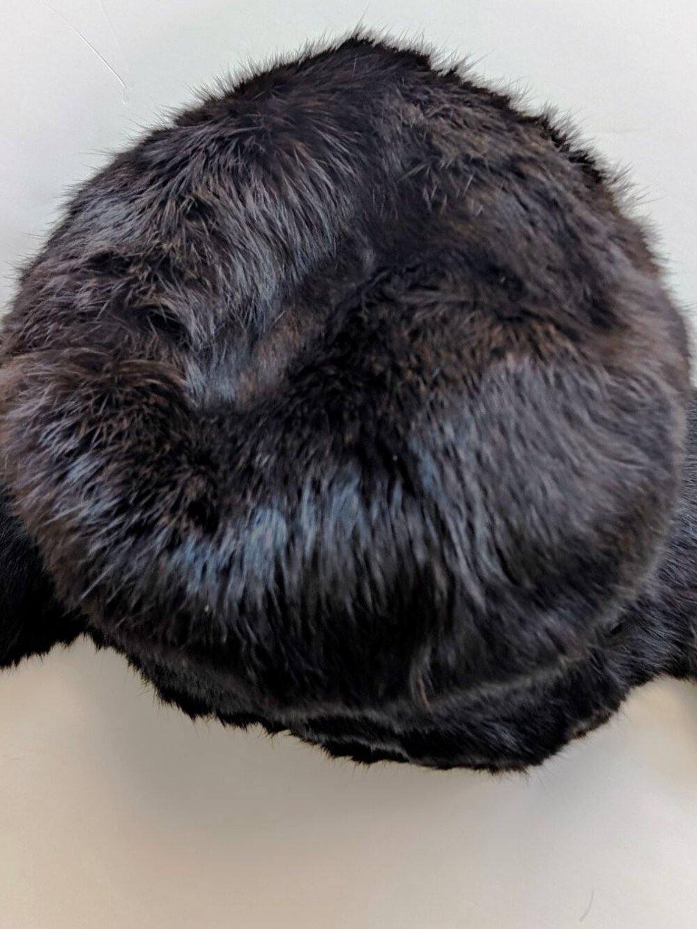 Vintage Real Fur Ushanka Hat Authentic Soviet Leningrad Small 56